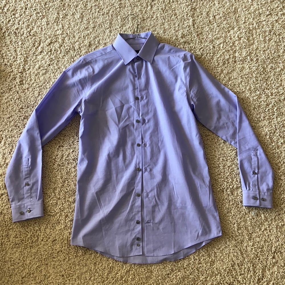 Button Down Dress Shirt for Teen Boy